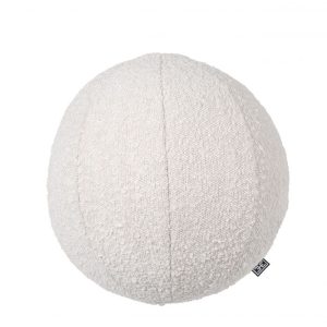 Sierkussen Eichholtz ball Bouclé cream S