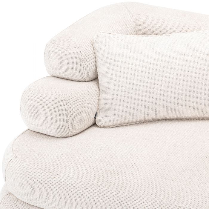 Eichholtz fauteuil Malaga lyssa off-white - Afbeelding 7