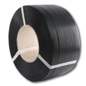 PP Band 12mm.x3000mtr. zwart