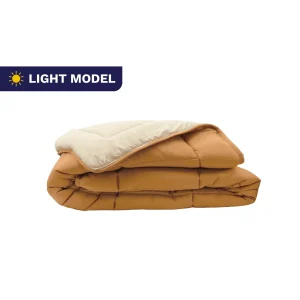 Zelesta Everyday Duo Zomerdekbed - Bronsbruin & Linnen