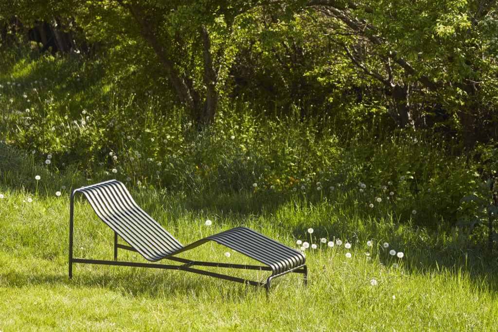 HAY Palissade Chaise Longue, hot galvanised steel - Afbeelding 8