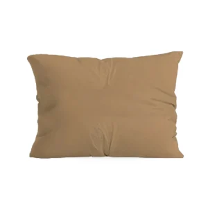 Zelesta Pure Uni Katoen Kussensloop Set van 2 - Cacaobruin