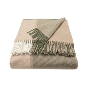 WOOOL Plaid – BLOCK CHECK  (Olive)
