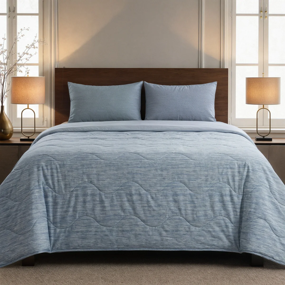 Zelesta Special Cooling Blend Zomerdekbed - Sereen Blauw - Afbeelding 4