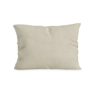 Zelesta Special Seersucker Kussensloop Set van 2 - Amandelmelk Beige
