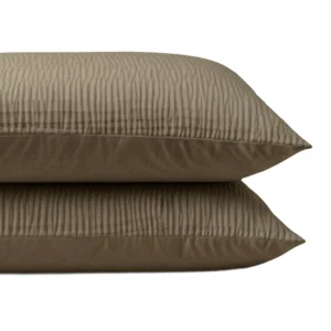 Zelesta Special Velvet Chique Kussensloop Set van 2 - Taupe