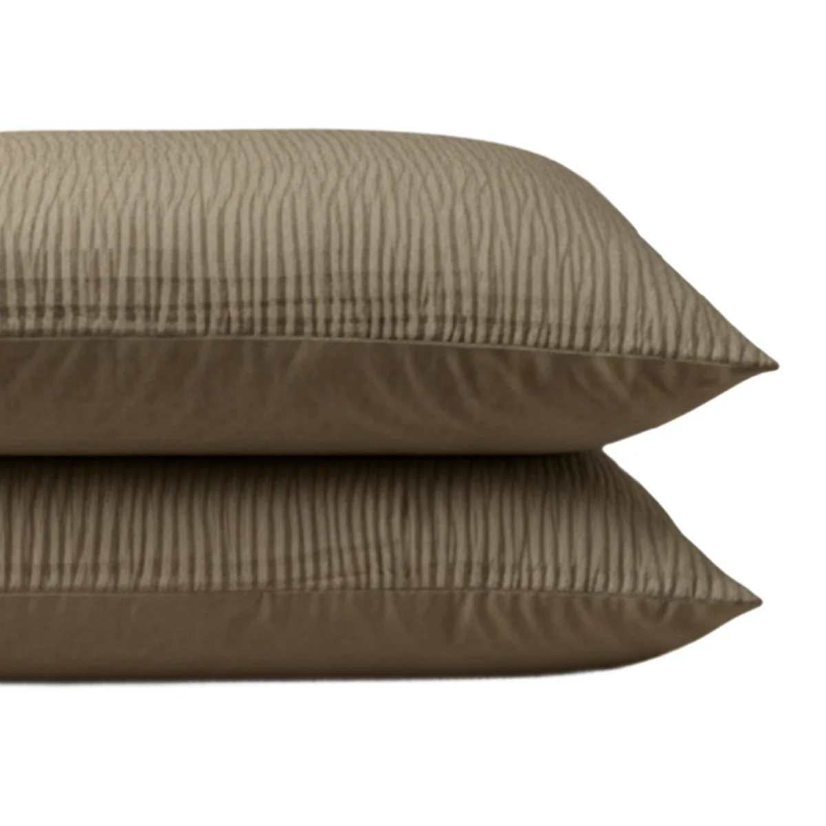 Zelesta Special Velvet Chique Kussensloop Set van 2 - Taupe