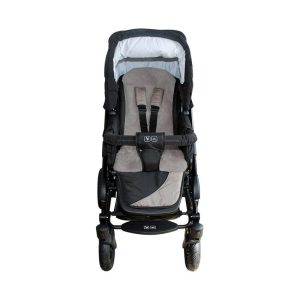 Lamsvacht Buggy / Autostoel Medicinaal (grijs)