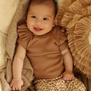 setje leopard ecru rib